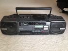 Mcd550k Sanyo Boombox Vintage Portable Stereo Casette Radio Cd Player