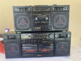 Bd990eq Mecoa Bd410ss Vintage Boombox Discolite Cassette Player Radio