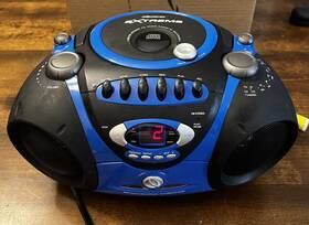Mp3823-02 Memorex Extreme Boombox Rare Tested And Everything Works