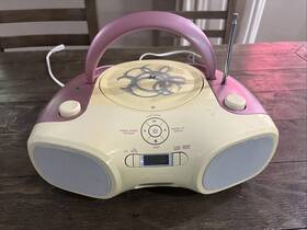 Mp8807 Memorex Pink Cd Music Radio Player