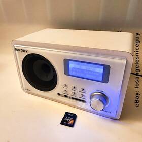 Ixa810i Mercury Rare Fm Radio With Sd Card Mp3 Aux- Works See Video