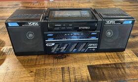 Bp-800 Mini Yorx Boom Box 1987 Tape Cassette Battery Operated No Cord