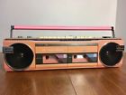 Mk710 Sanyo Super Rare Stereo Radio Double Cassette Recorder Dubbing