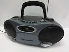 Mp4907bk Memorex Portable Cd Cassette Radio Boombox With Power Cord