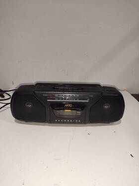 Ms-1702dv Mtc Ms-2885dv Vintage Am/fm Stereo Radio Cassette Boom Box - Model