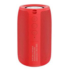Musibaby 747832803392 Bluetooth Wireless Speaker Pure Red - Portable