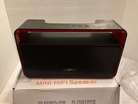 Dy25 Musky Dy 25 Mini Hiring Aux-in Speaker - Red/black