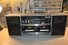 Mw-240 Sanyo Vintage Radio Stereo Boombox Works