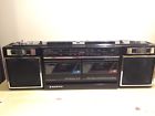 Mw703 Mw150 Sanyo Nice Vintage Portable Cassette Recorder Player Boombox