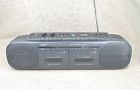Mw707 Sanyo Dual Cassette Am Fm Radio Boombox Works