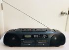 Mw758 Sanyo Model Bassxpander Radio Cassette Recorder Boombox Sound System