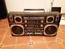 Mx-900e Tecsonic Vintage Ghetto Box Boombox Stereo Radio Parts Or Repair