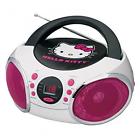 N-a Hello Kitty Portable Stereo Cd Boombox With Radio 3488650234575
