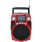 N-a Supersonic Bluetooth Portable Radio Red 639131813908