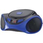 N-a Sylvania Bluetooth Portable Cd Radio Boom Box Blue 058465800260