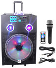 N15ar Nyc Acoustics Rechargeable Powered Bluetooth Party Speaker Mic 811080025889