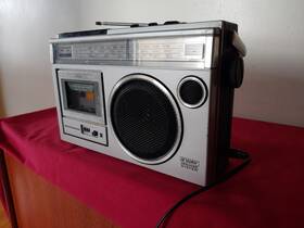 Rx-1650w National Panasonic Vintage Am/fm Radio Cassette Boombox Japan - Read