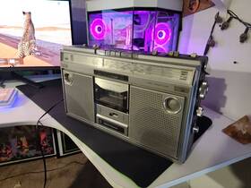 Rx-5120fa National Panasonic Vntg Rx-5120f Portable Stereo Radio/tape/fm/cassette Recorder