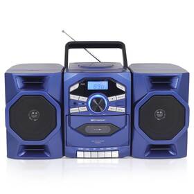 Epb-4000-sl Naxa Electronics Emerson Portable Cd Player Boombox With Cassette Digital Am/fm Radio