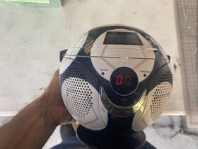 Nx-206 Naxa Vintage Radio Cd Player Soccer Ball Shaped Boombox