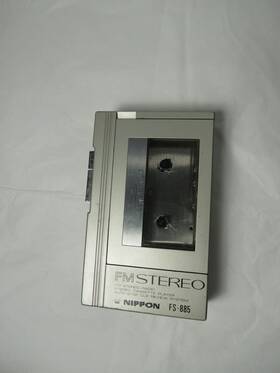 Fs-885 Nippon Vtg Stereo Metal Fm Cassette Radio