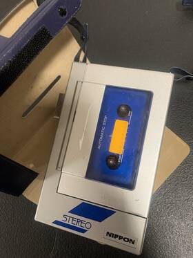 Fs-886 Nippon Vintage Stereo Cassette Player Japan For Parts