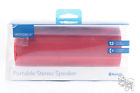 Ns-spbtwave2-r Insignia Portable Cylinder Bluetooth Speaker With Hour Battery 600603231483