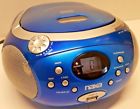 Mp3-cd-usb Nx-245 Naxa Electronics Portable Player Stereo Radio Blue