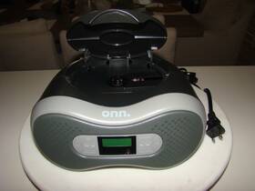 Onn 850017291188 Boombox Cd Player Working