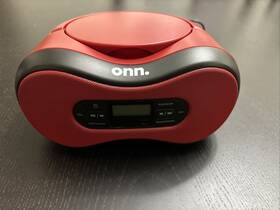 Aard100043854 Onn. Portable Bluetooth Cd Boombox With Digital Fm Radio Tested Works Very Clean