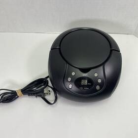 Onb17aa001rs Onn Cd Player Portable Boombox Am/fm Radio Lightweight Black