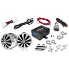 Optimc80  Lanzar Motorcycle Speaker Amplifier System Watt Weatherproof 068889024081