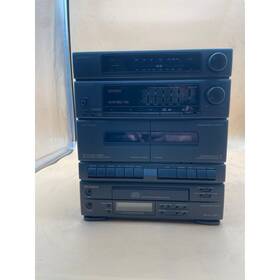 13-1260 Optimus Cd Cassette Radio Mighty Mini 713 Stereo System Jec1