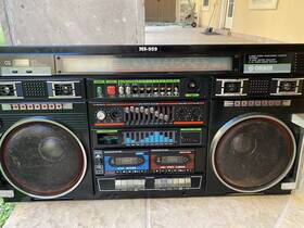 Ms-959 Orbex Matsuki Vintage Boombox Selling In Parts