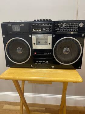 Pm-203c Oreanda Soviet Russian Boombox - In Good Condition