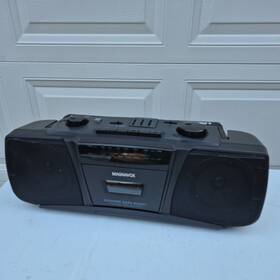 Aq-5215 Panasonic Magnavox Aq5215 Boombox Cassette Player Recorder Auto Reverse Twoway Fourspeaker