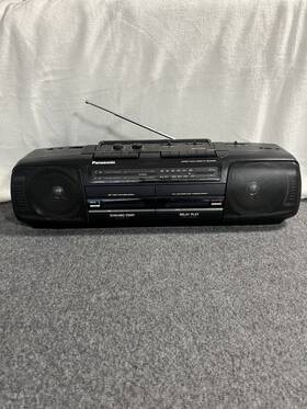Rc-ft510 Panasonic Vintage Boombox Cassette Player/recorder Tested
