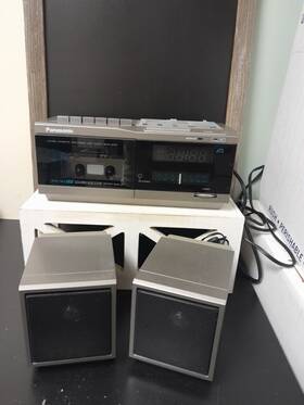 Rc-x410 Panasonic Stereo Cassette Recorder Accu-set Ff