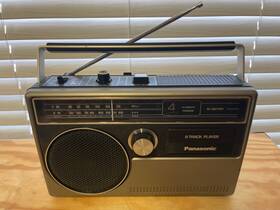 Rq-831a Panasonic 8-track Player Boombox Radio Not Tested