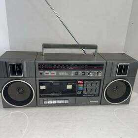 Rx-039 Panasonic Portable Stereo Component System Boombox Tested Works