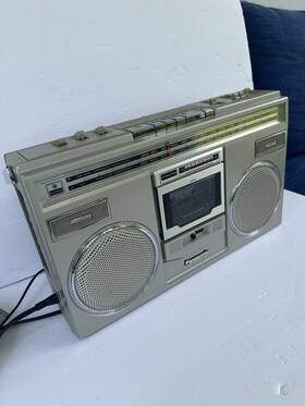 Rx-1500 Panasonic Boombox Radio Cassette Excellent Condition