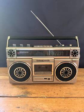 Rx-4150f Panasonic Vintage National Boombox Ghettoblaster Works