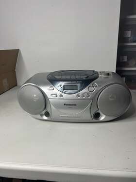 Rx-d14 Panasonic Boombox Auto Scan Tuning Tested