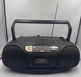 Rx-ds10 Panasonic Portable Stereo Cd System Boombox Fm/lw/mw Radio Tapecassette