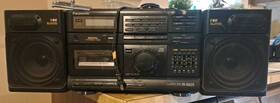 Rx-dx620 Panasonic Portable Stereo Am Fm /cassette/tape Player Read Description