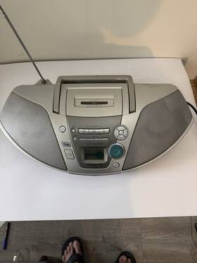 Rx-ex20 Panasonic Radio /cd/cassette Boombox