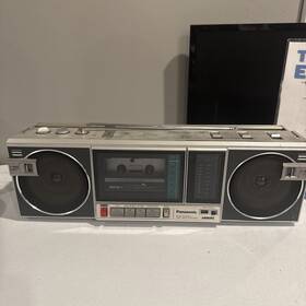 Rx-f15 Panasonic Vintage Stereo Radio Cassette Mini Boombox As Is Non Tested