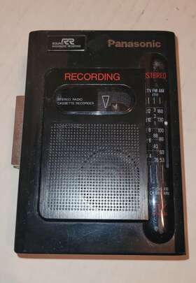 Rx-fs8 Panasonic Vintage Cassette Player And Recorder Am/fm Radio