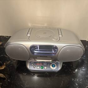 Rx-mdx60 Panasonic Japan Cd-mini Disc Player Silver -read