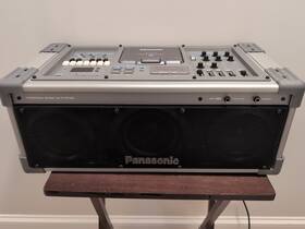 Sy-pa100 Panasonic Cd Player With Bluetooth Add On 46 Watt Speakers